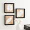 3 Pack Fundamentals 8" x 8" Black Shadow Boxes by Studio Décor®